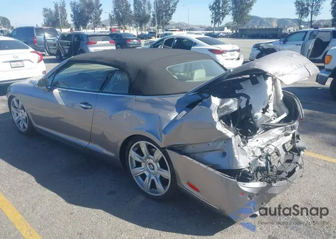 2007 Bentley Continental Gtc from USA, damaged, VIN SCBDR33WX7C046651